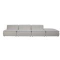 Lino Lounge Modular Sectional Textured Oat - 1630Living