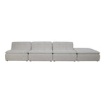 Lino Lounge Modular Sectional Textured Oat - 1630Living