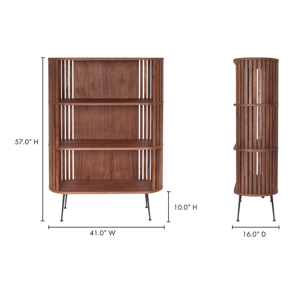 Henrich Bookshelf Light Brown - 1630Living