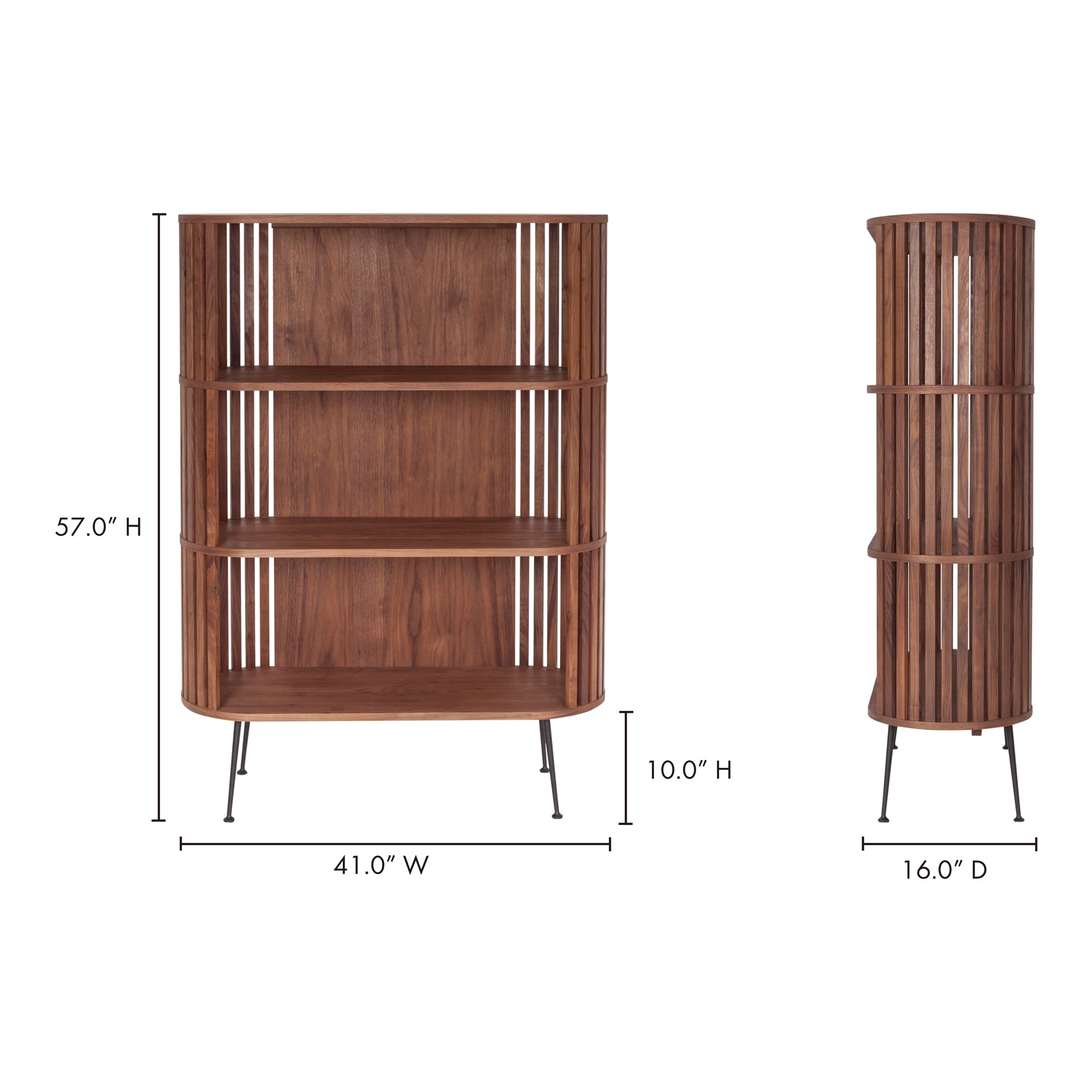 Henrich Bookshelf Light Brown - 1630Living