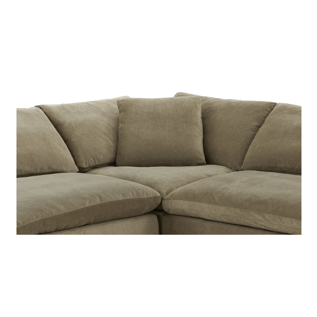 Clay Classic L - Shaped Modular Sectional Desert Sage - 1630Living