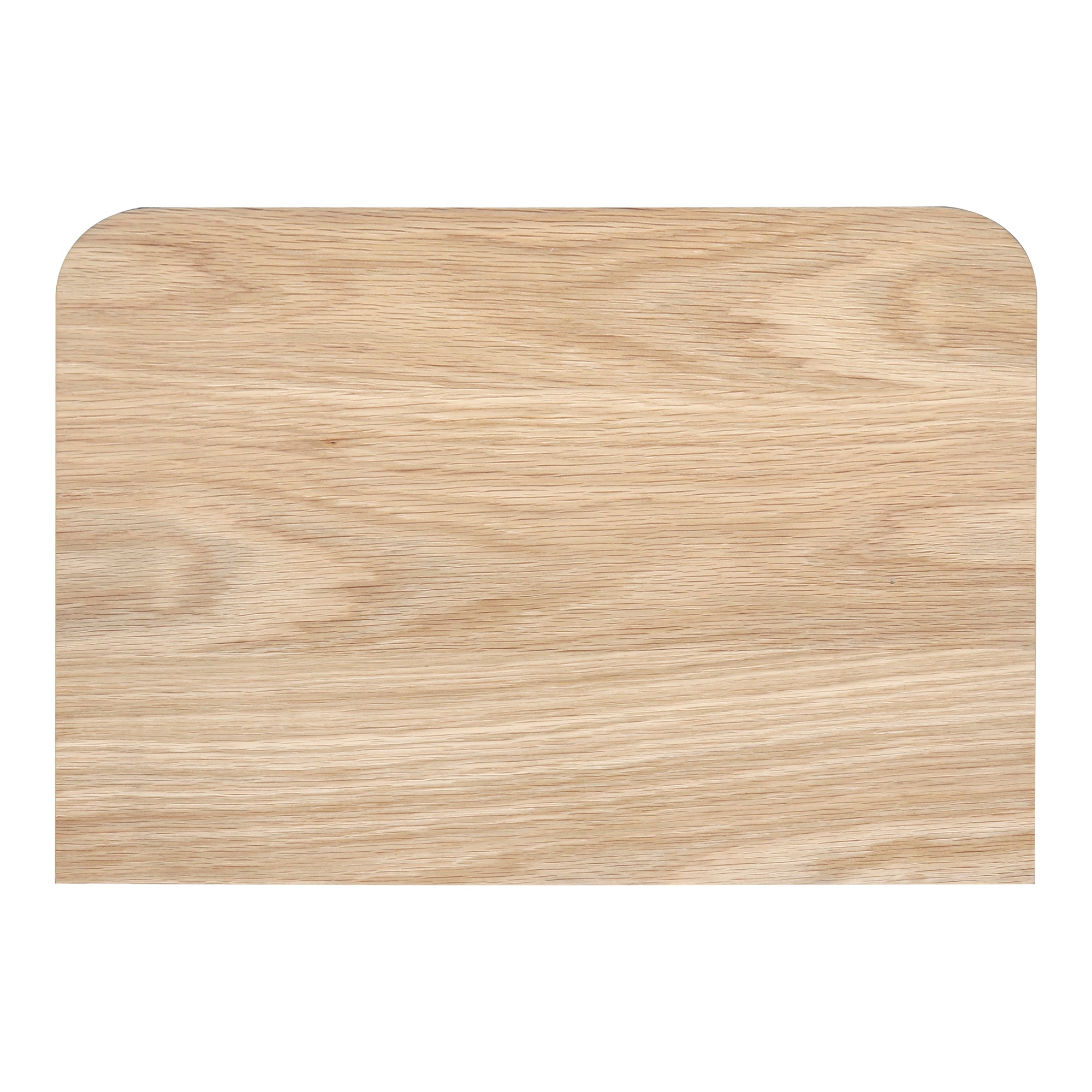 Round Off Small Nightstand Light Oak Brown - 1630Living