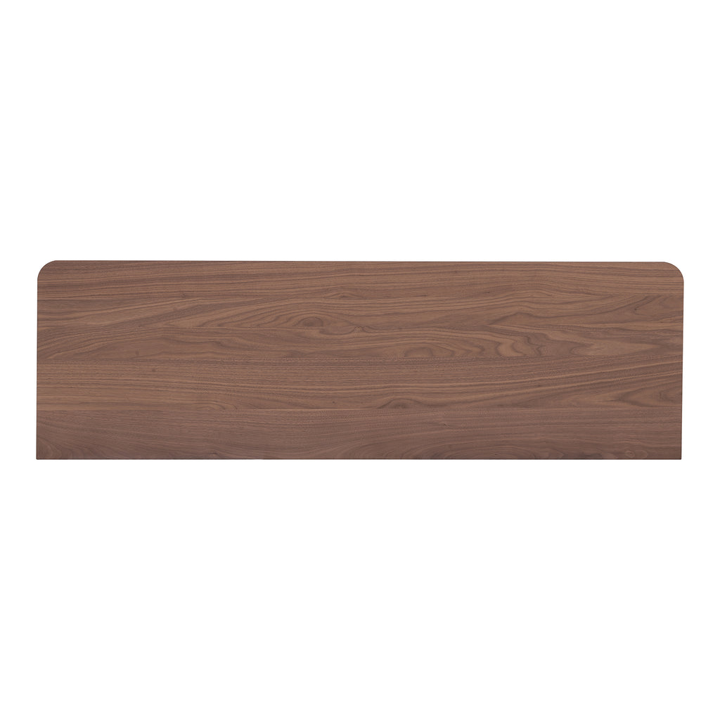 Round Off Dresser Walnut Brown - 1630Living