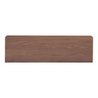 Round Off Dresser Walnut Brown - 1630Living