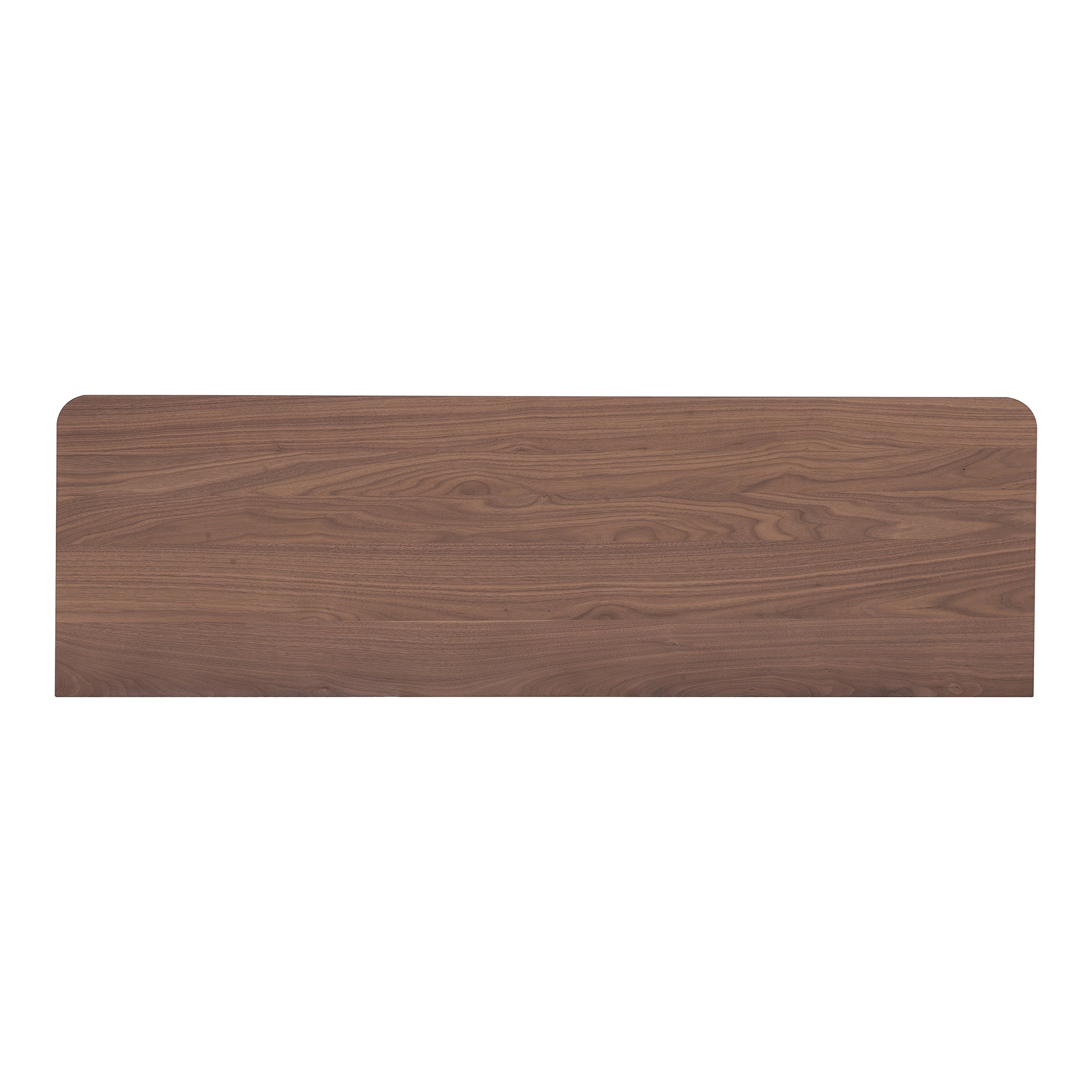 Round Off Dresser Walnut Brown - 1630Living
