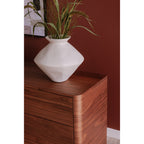 Round Off Dresser Walnut Brown - 1630Living
