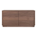 Round Off Dresser Walnut Brown - 1630Living