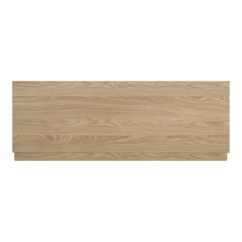 Round Off King Bed Light Oak Brown - 1630Living