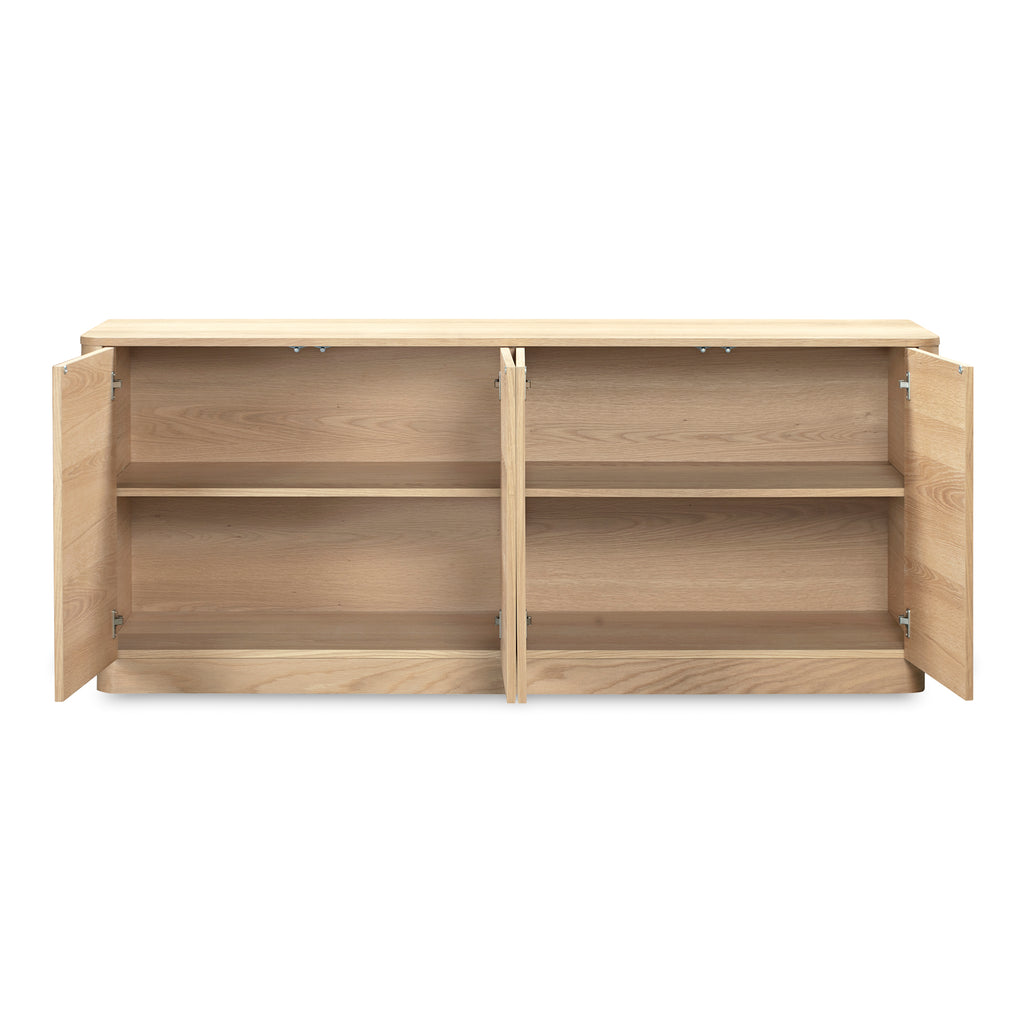 Round Off Sideboard Natural Oak - 1630Living