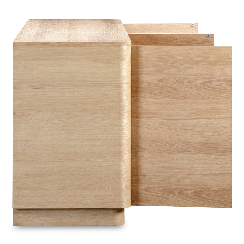 Round Off Sideboard Natural Oak - 1630Living