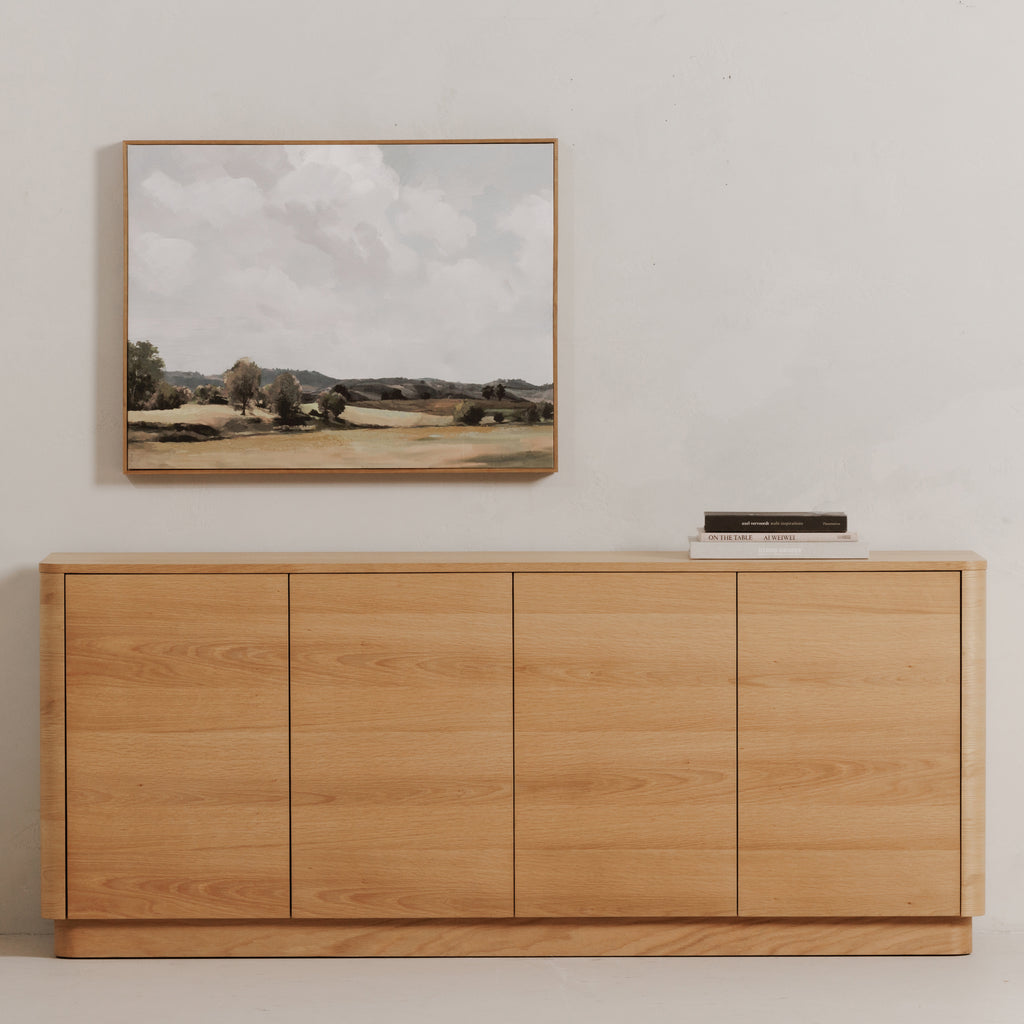 Round Off Sideboard Natural Oak - 1630Living