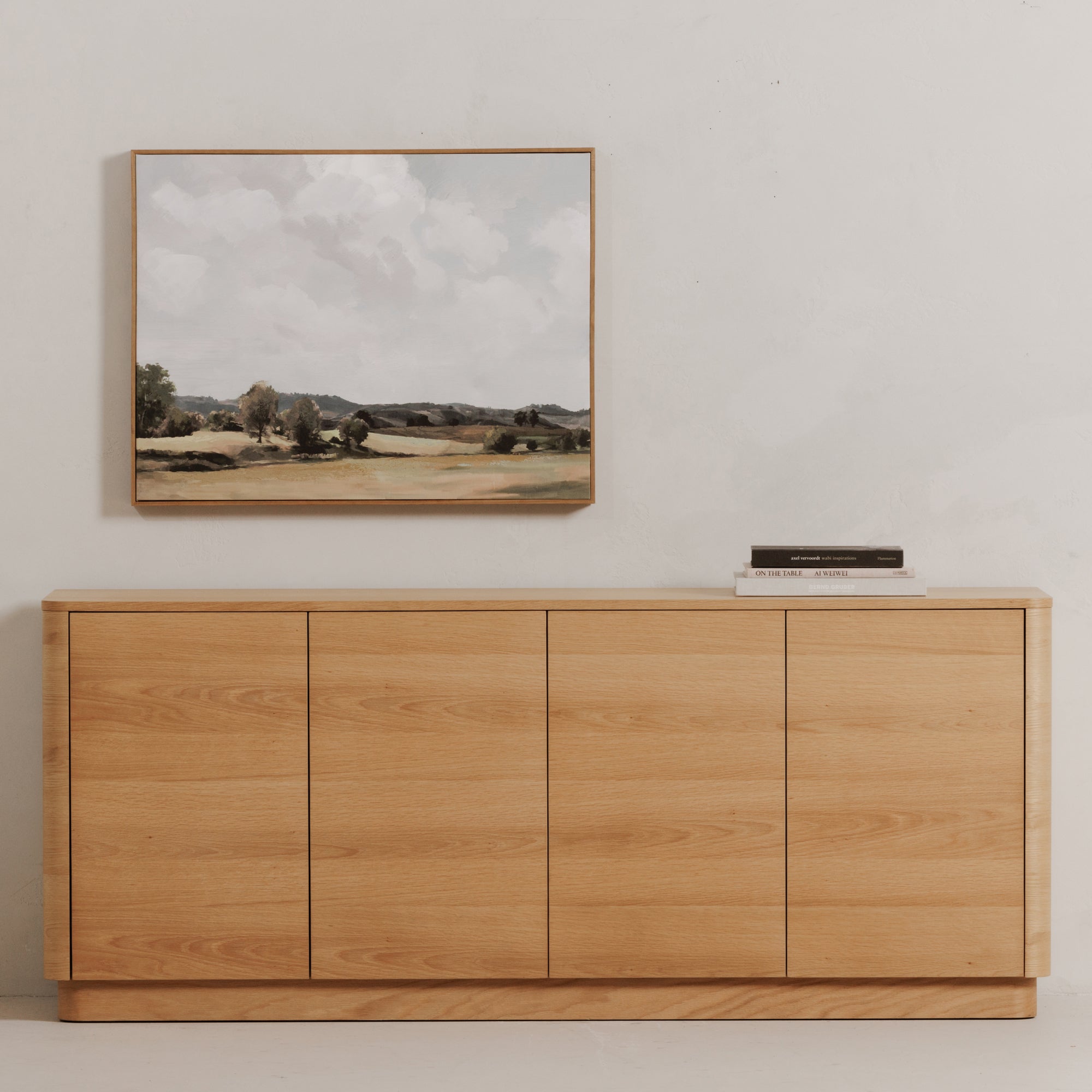 Round Off Sideboard Natural Oak - 1630Living
