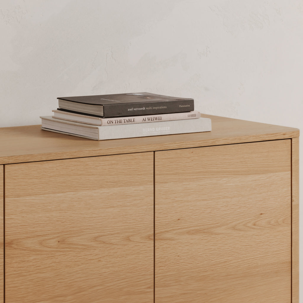 Round Off Sideboard Natural Oak - 1630Living