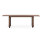 Round Off Small Dining Table Walnut Brown - 1630Living