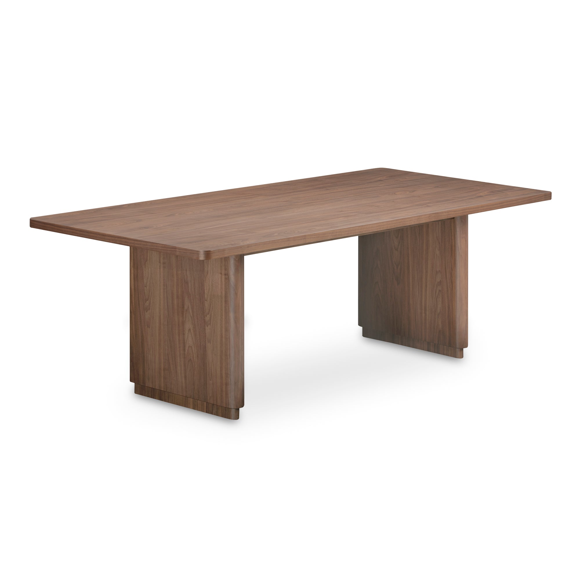 Round Off Small Dining Table Walnut Brown - 1630Living
