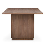 Round Off Small Dining Table Walnut Brown - 1630Living