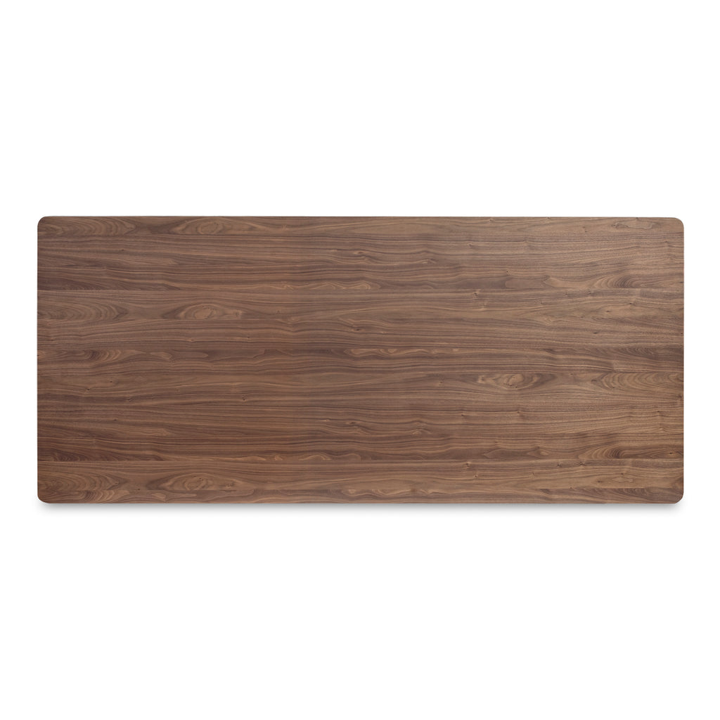 Round Off Small Dining Table Walnut Brown - 1630Living