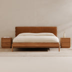 Round Off Tall Nightstand Natural Oak - 1630Living