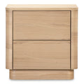 Round Off Tall Nightstand Natural Oak - 1630Living