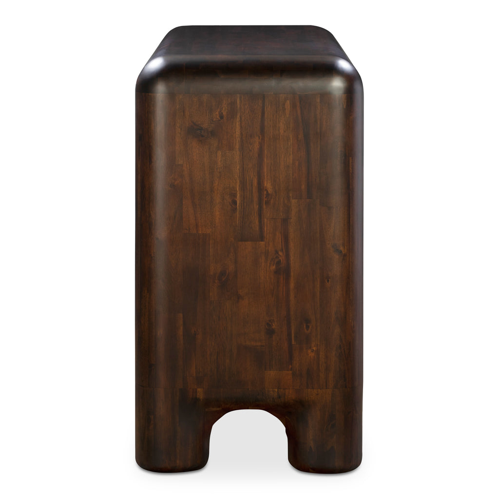 Rowan 6 Drawer Dresser Dark Brown - 1630Living