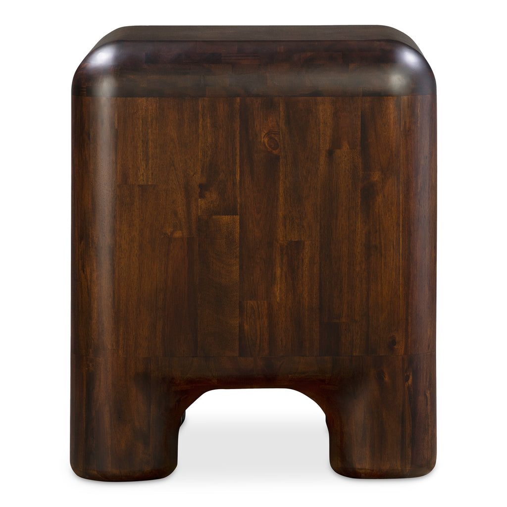 Rowan Nightstand Dark Brown - 1630Living