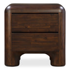 Rowan Nightstand Dark Brown - 1630Living