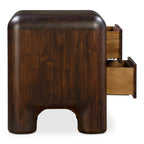 Rowan Nightstand Dark Brown - 1630Living