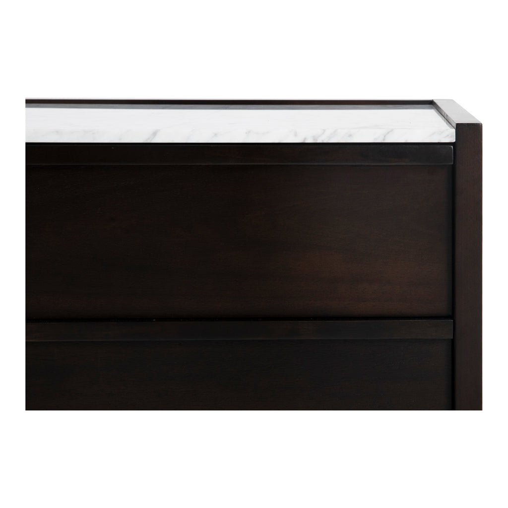 Ashcroft Nightstand Dark Grey - 1630Living