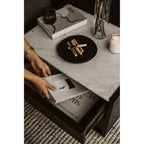 Ashcroft Nightstand Dark Grey - 1630Living