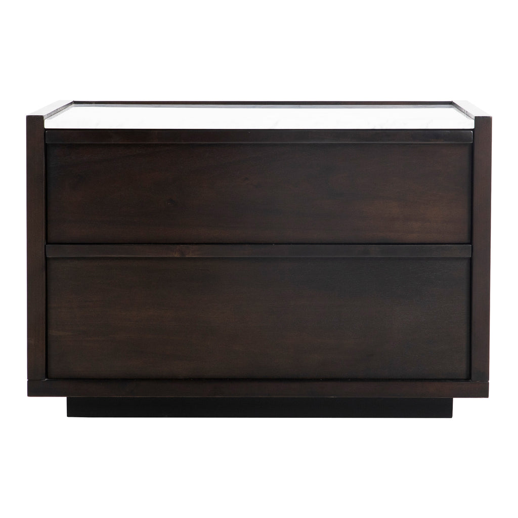 Ashcroft Nightstand Dark Grey - 1630Living