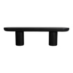 Rocca Bench Black - 1630Living