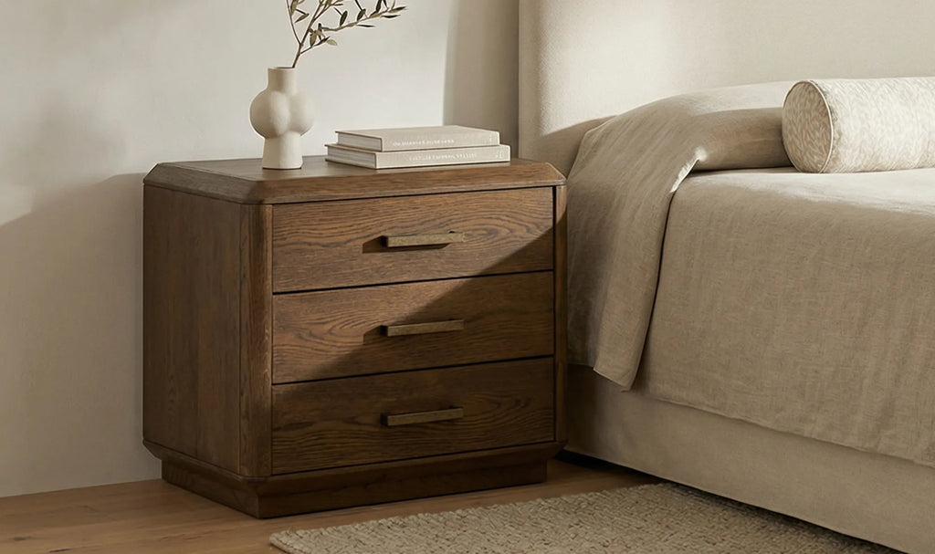 Caleb Nightstand Brown - 1630Living