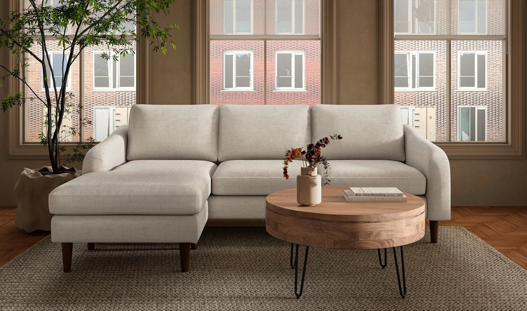 Quinn Sectional Oatmeal - 1630Living