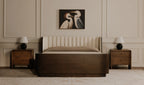 Scarlette Queen Bed Cream - 1630Living