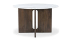Stanley Dining Table White Marble - 1630Living
