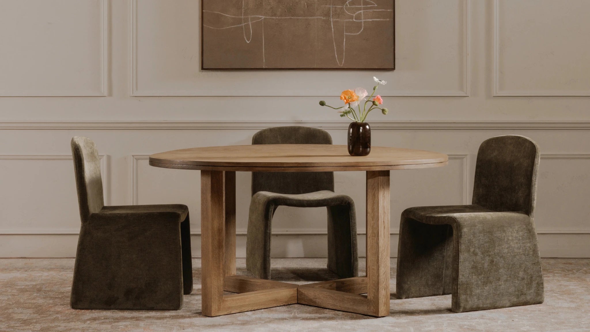 Joel Dining Table Natural - 1630Living