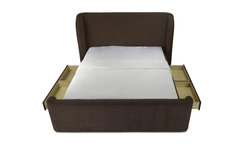 Sophia King Storage Bed Brown - 1630Living